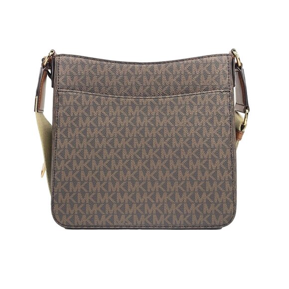 NEW Michael Kors Jet Set Travel Small Messenger Crossbody Bag Brown Handbag - Picture 4 of 8